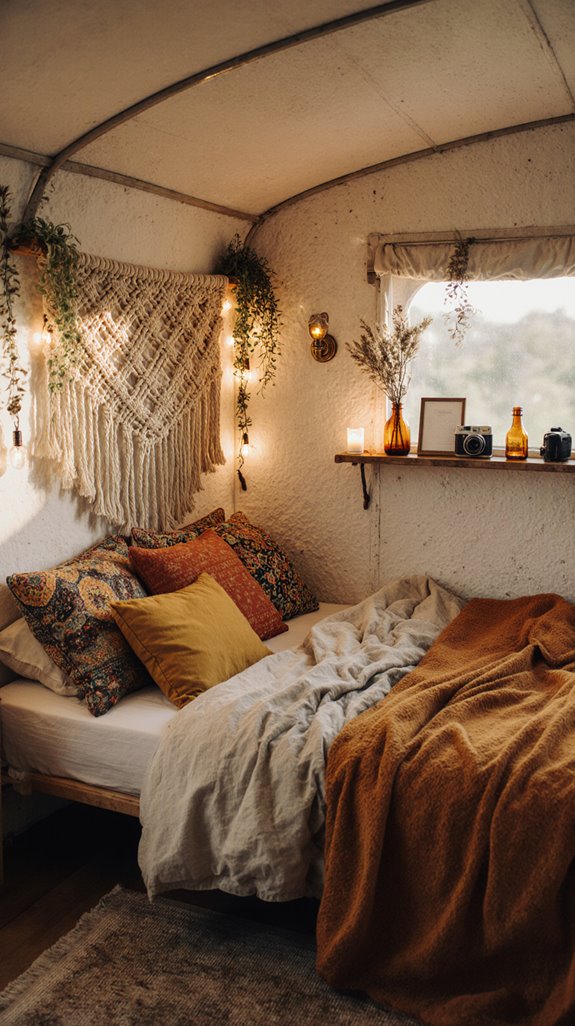 cozy personal sleeping area