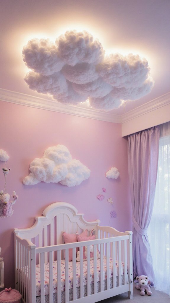 dreamy cloud shaped ceilings