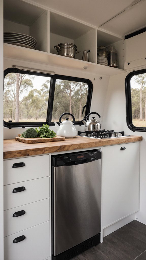 efficient cooling for caravans