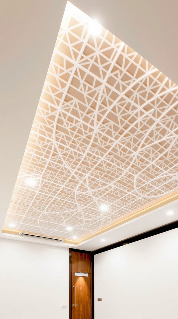 elegant minimalist ceiling designs