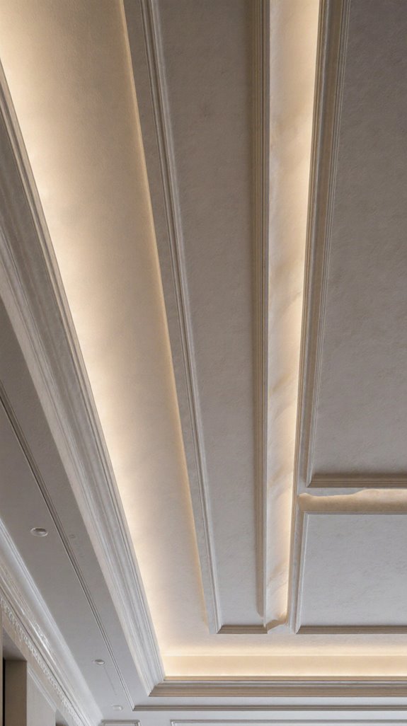 floating ceiling light design