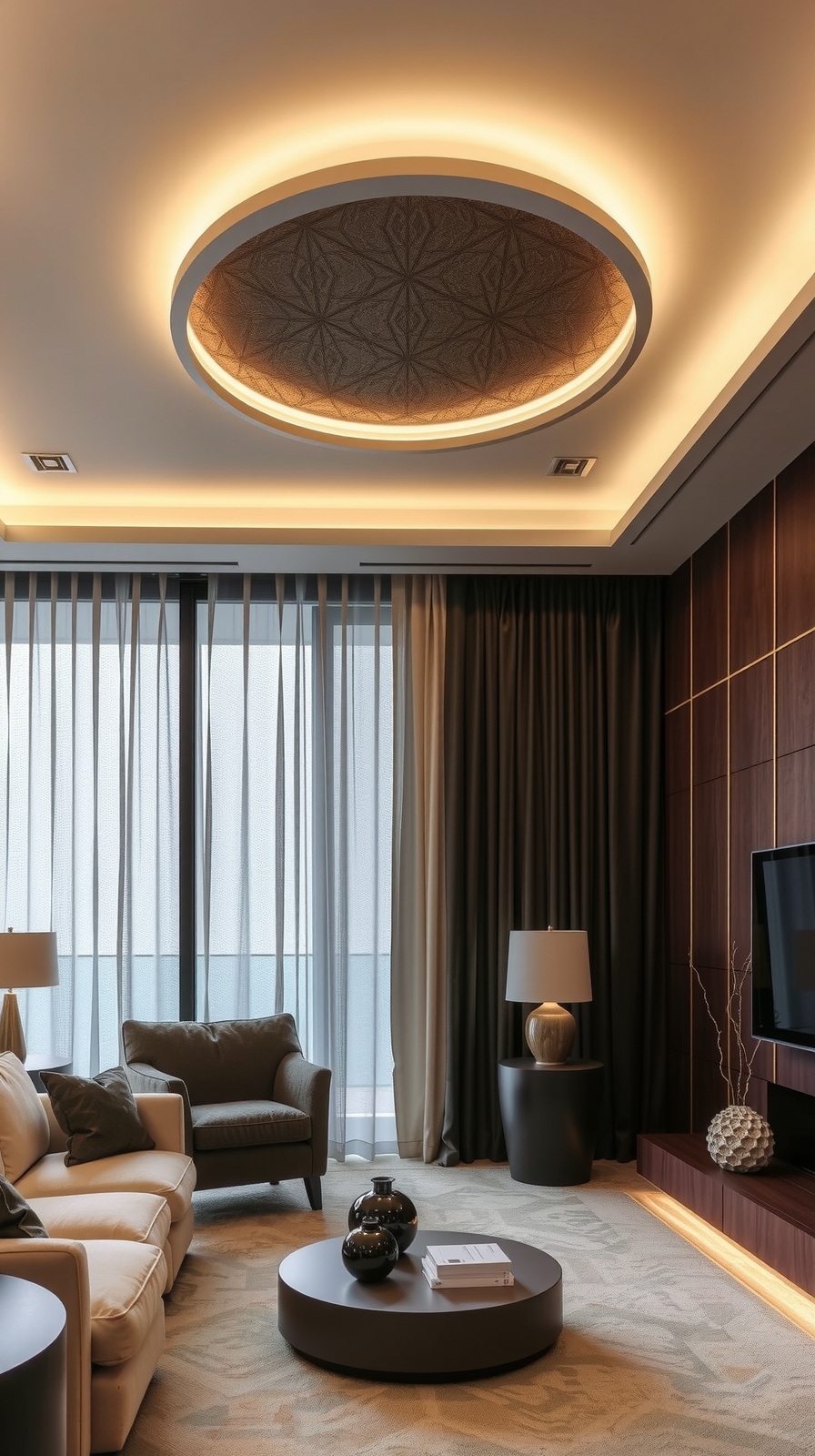 floating ceilings with elegance