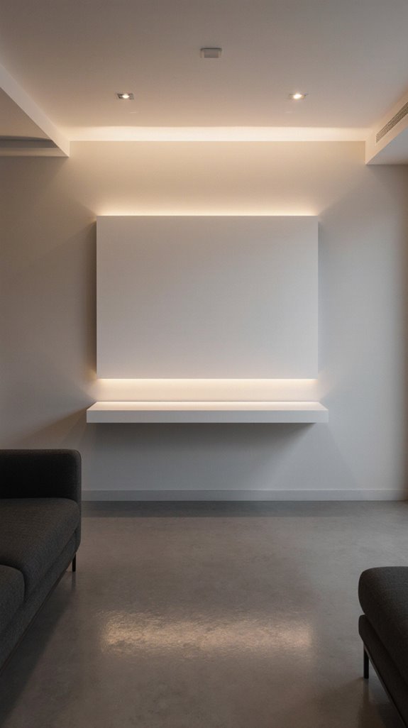 floating pop slab design