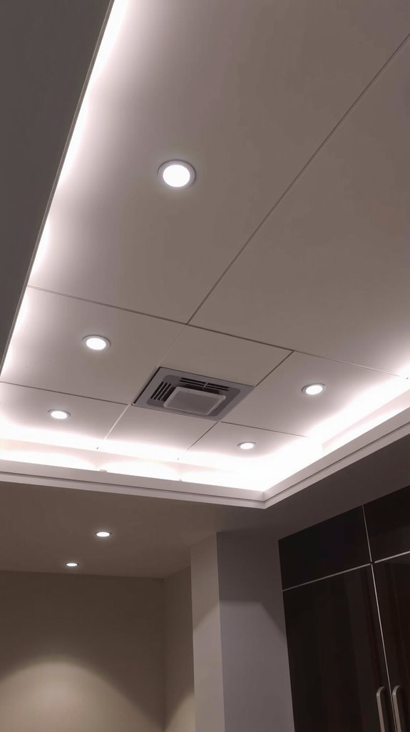 flush led ceiling lights