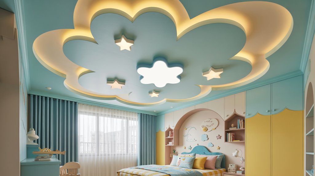 fun playful ceiling designs