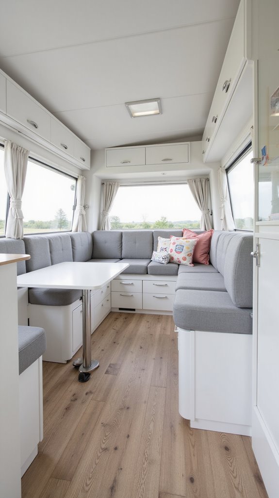 functional bench seating storage