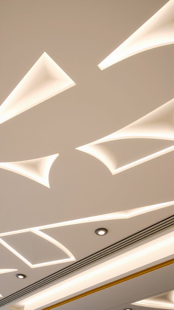 gypsum ceilings fire sound aesthetics