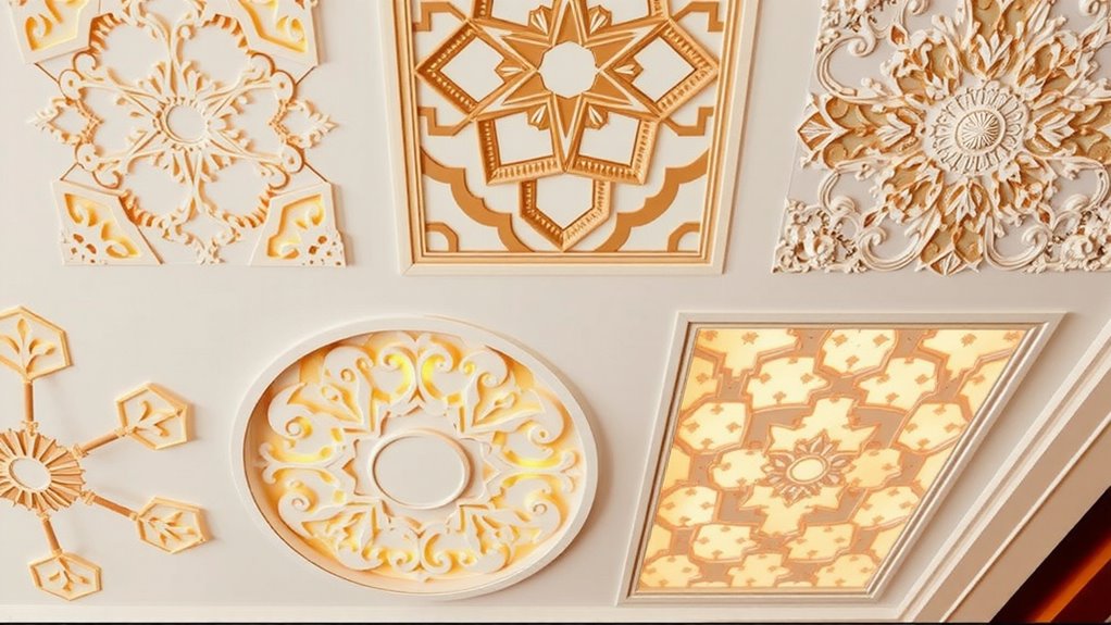 10 CNC Cut False Ceiling Designs That Add Pattern & Detail
