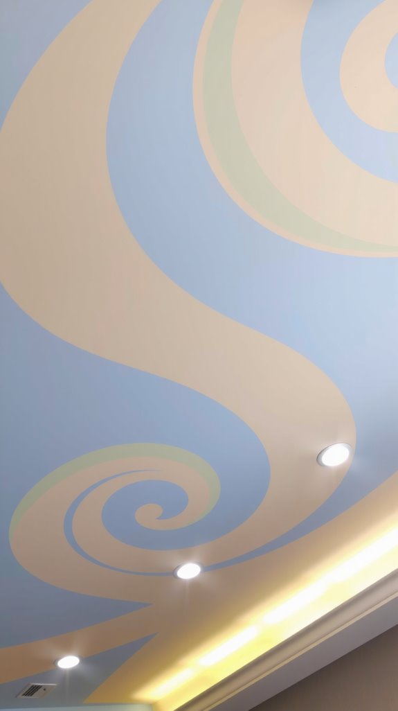 kid friendly pop ceiling design