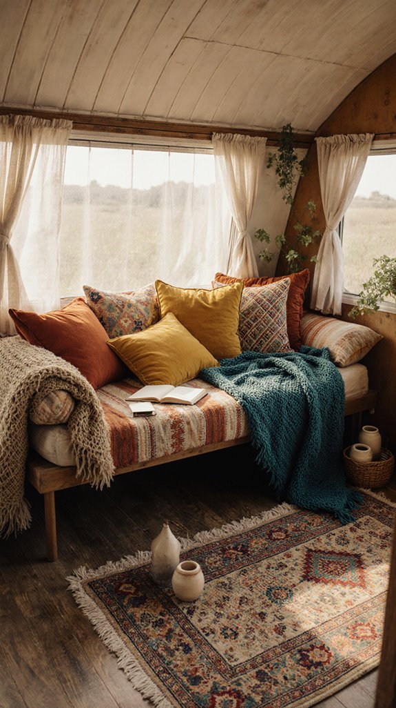 layered textures for warmth