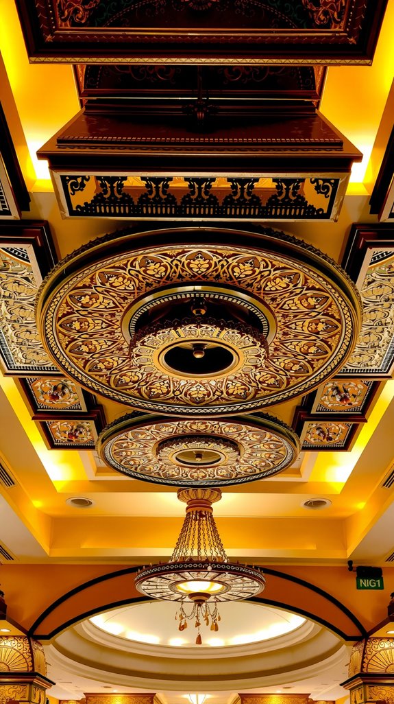 layered tray ceiling design