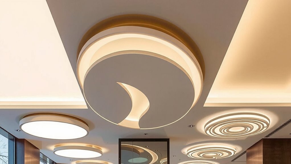 led strip ceiling designs