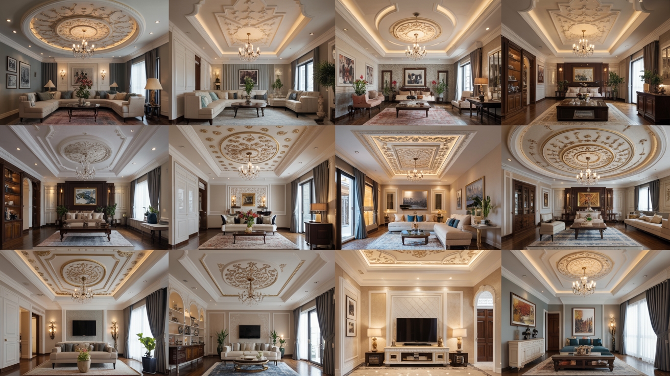 luxury ceiling designs ideas