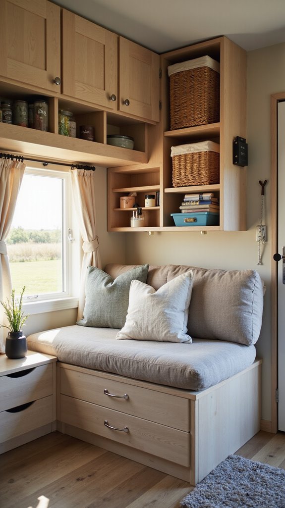maximize caravan storage efficiency