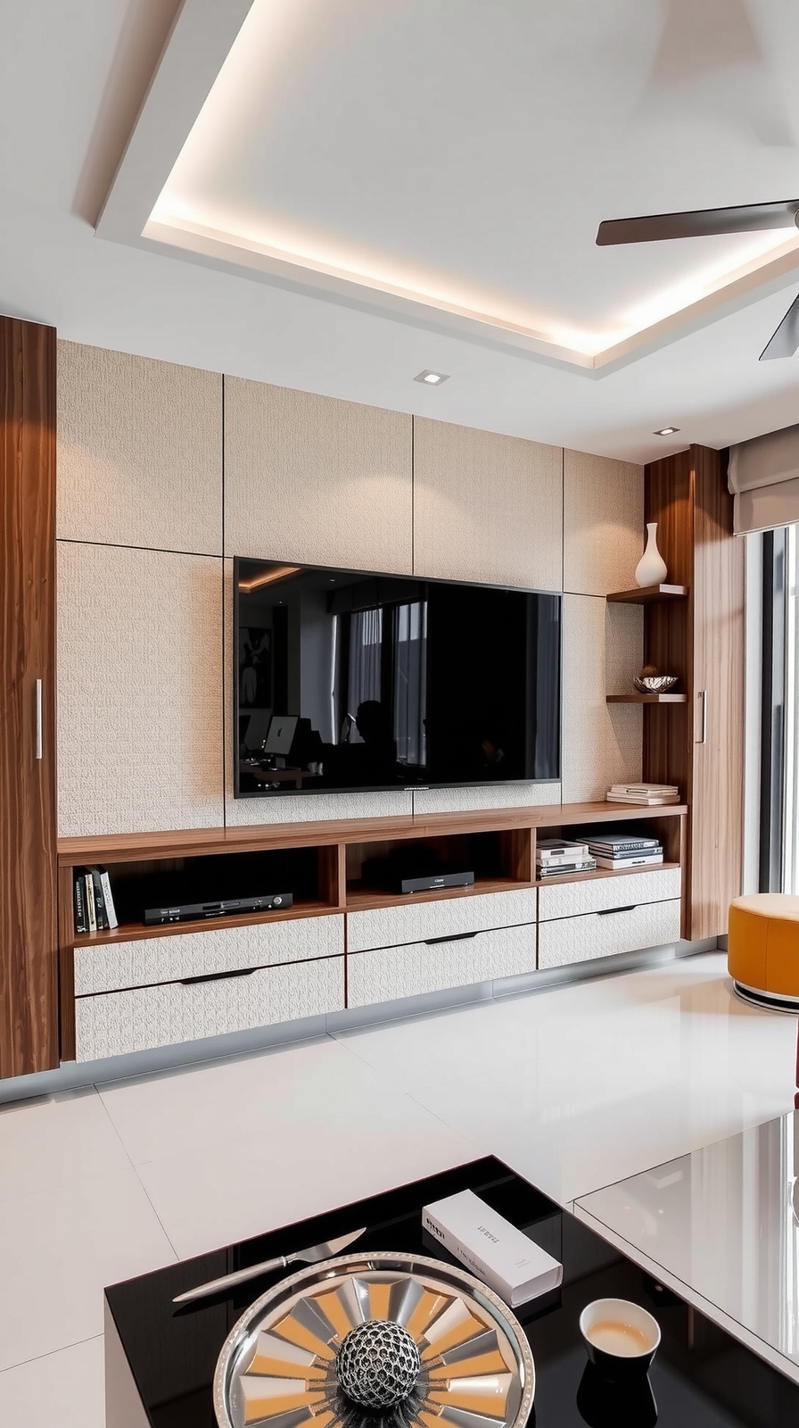 maximize tv wall storage
