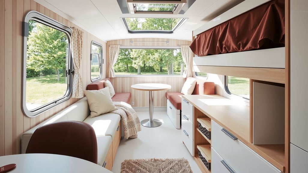 13 Caravan Makeover Ideas for Family & Parents With Kids Who Desire Mess-Free Decor