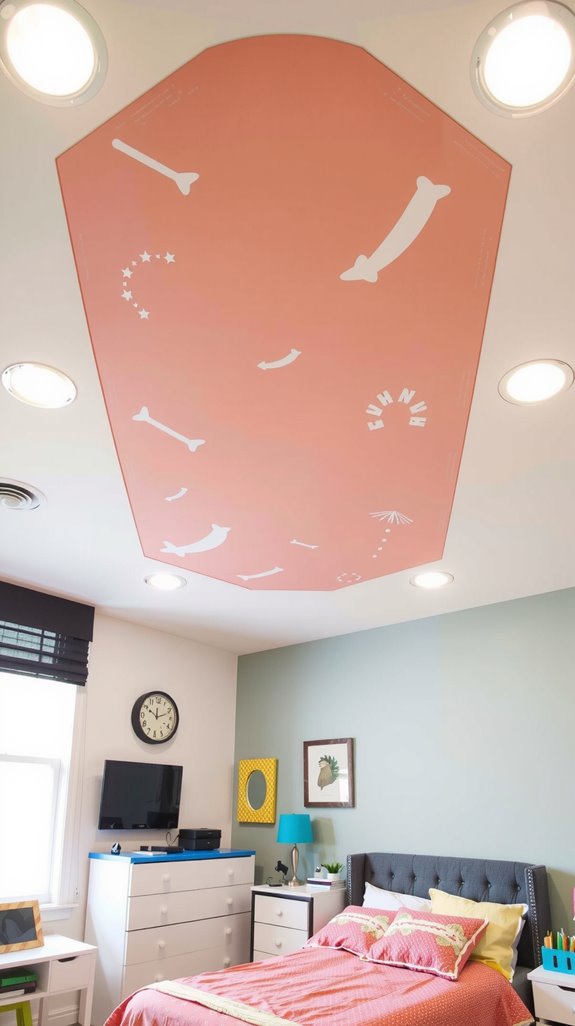 minimalist central panel design