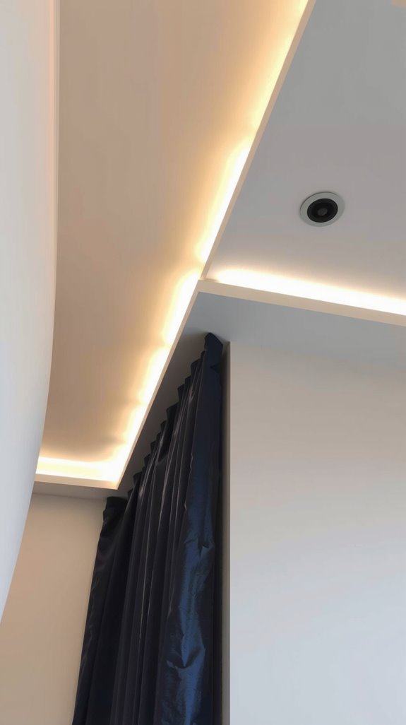 minimalist perimeter led lighting