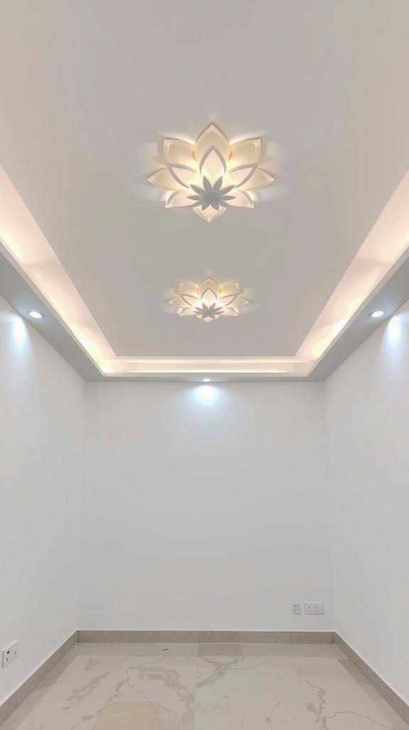 minimalist sacred ceiling design