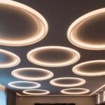 12 Hall POP Ceiling Design With LED Lights for Young Fathers Updating Their Living Area