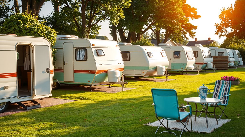 12 Vintage Caravan Makeover for 55+ Women Restoring Older Caravans With Nostalgic Style