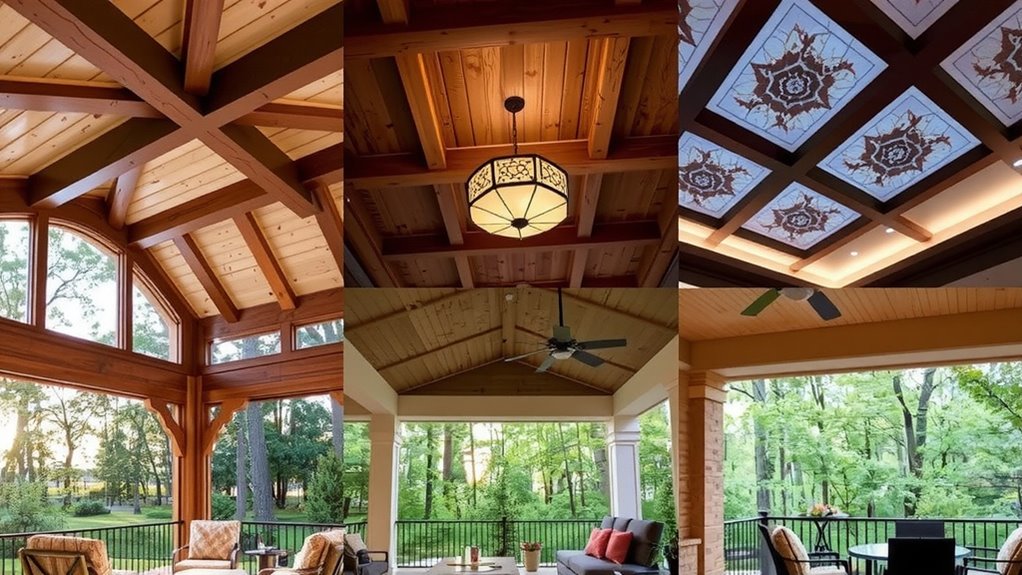 13 False Ceiling Designs for Porch (Covered Outdoor Style Ideas)