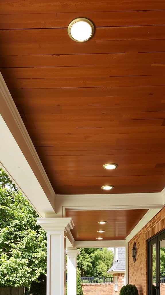 porch ceiling material considerations