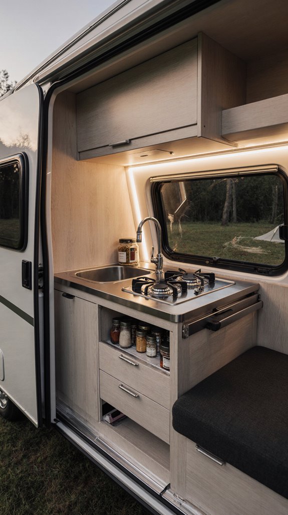 pull out kitchen module benefits