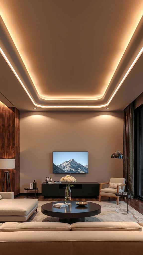recessed cove ceiling lighting
