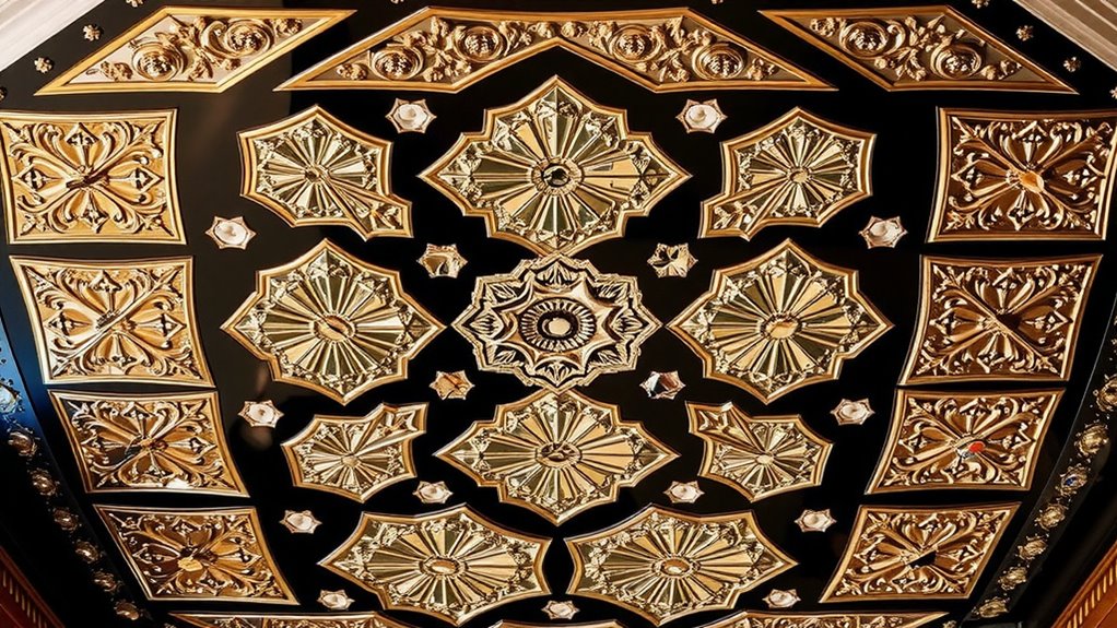 12 False Ceiling Designs With Mirror Elements (Reflective & Luxurious)