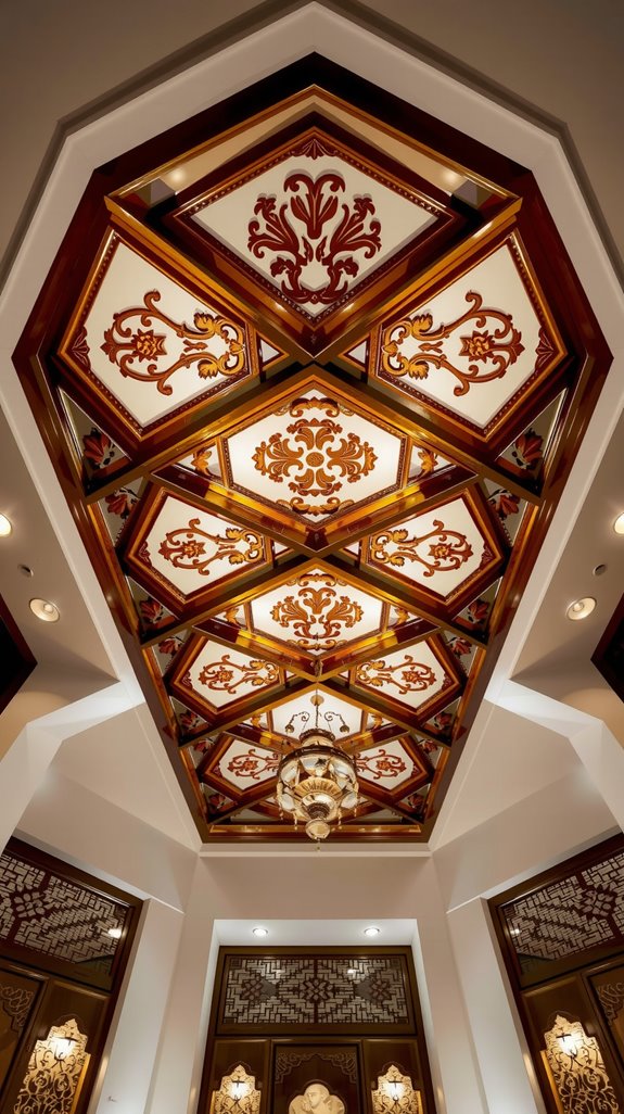 regal wooden jali panels