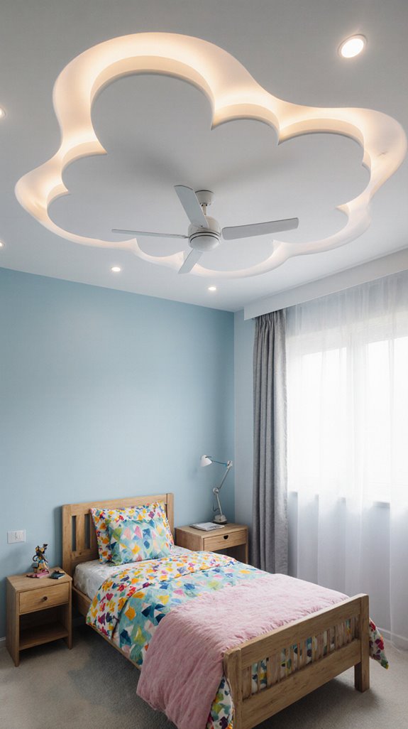 safe stylish kids ceilings
