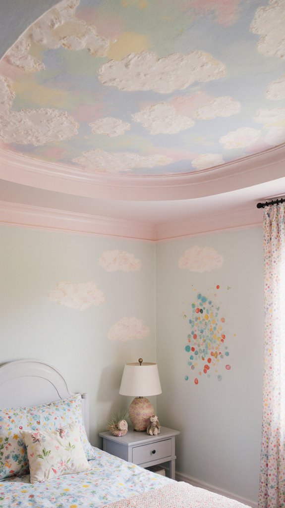 softer tray ceiling design