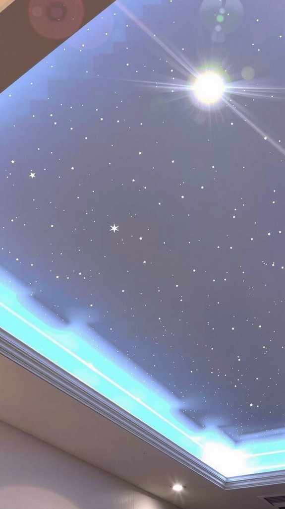 starry night fiber optic ceiling