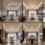 10 Open Living Room POP Ceiling Design for Families Designing a Living-Dining Combo Space