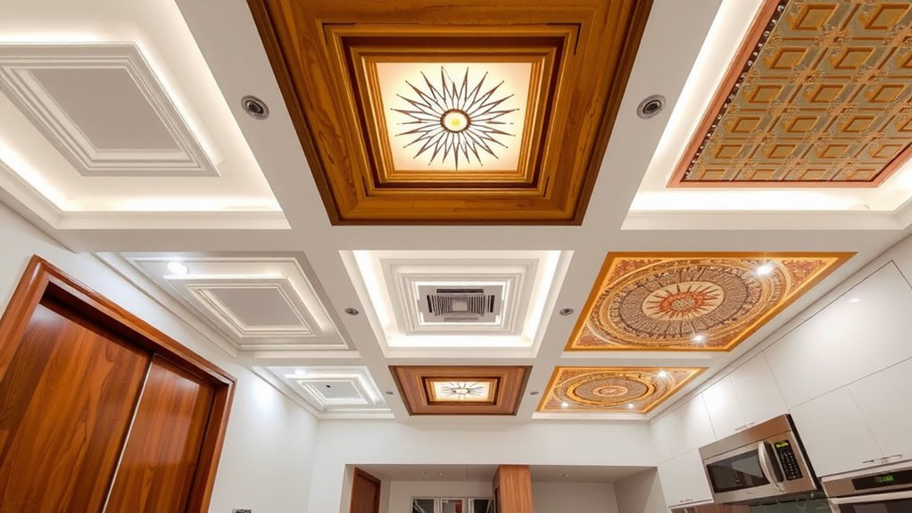 stylish kitchen ceiling designs