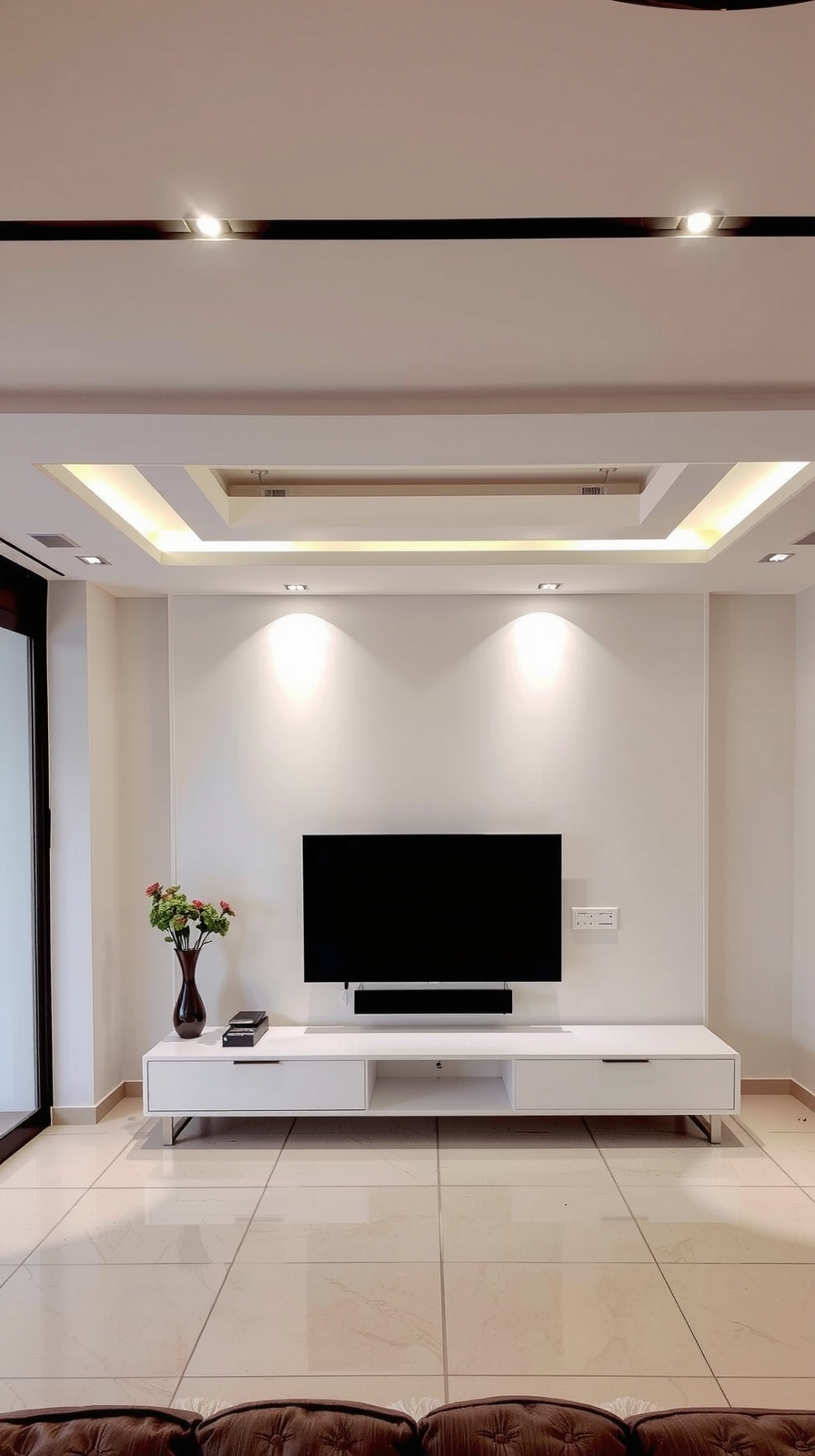 stylish multi level ceiling design