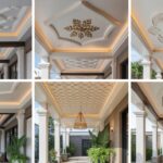 10 Porch POP Ceiling Design for Modern Lady Who Want a Stylish Outdoor Welcome