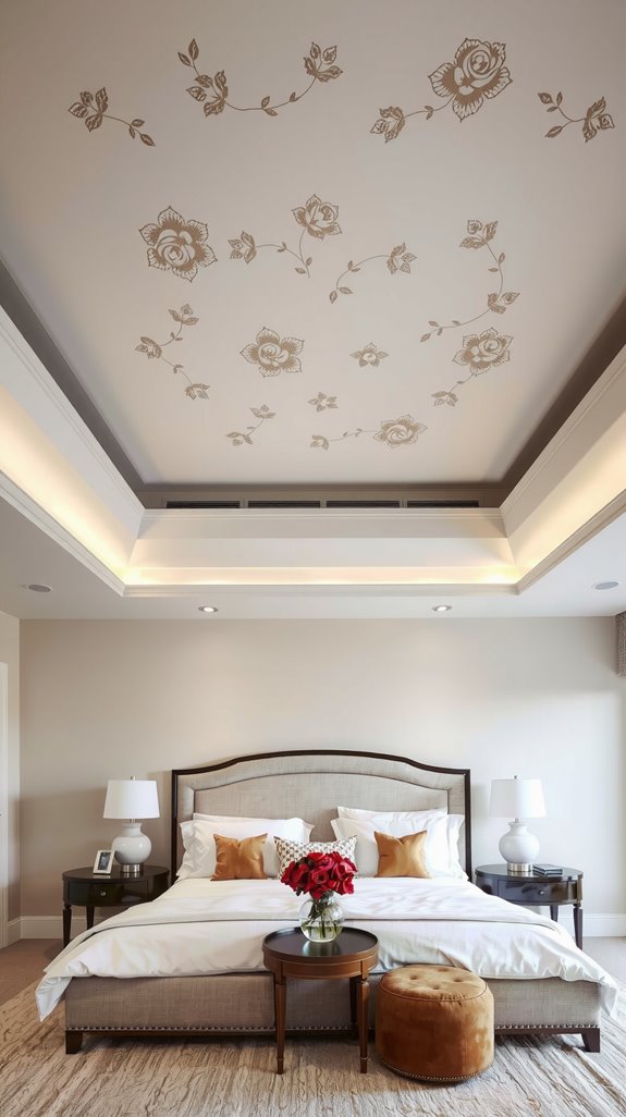 subtle floral elegance accents