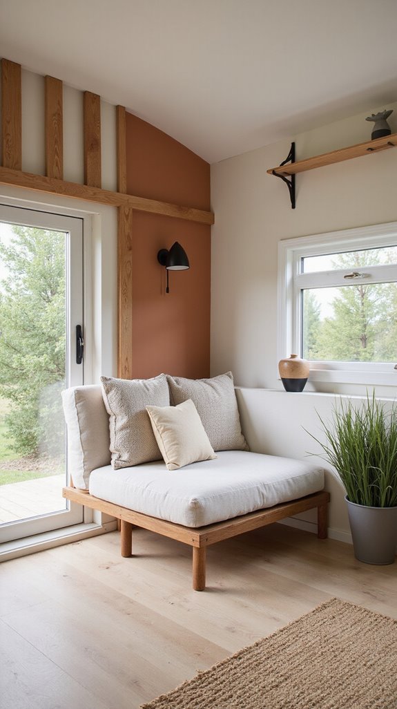 transform caravan walls stylishly