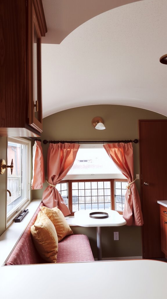 unified color for spaciousness