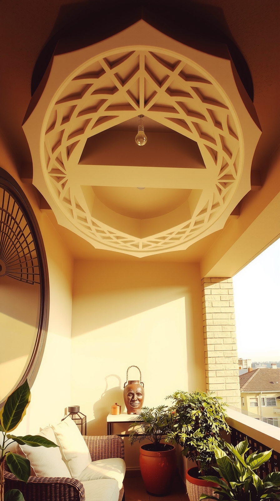 versatile balcony functional zones