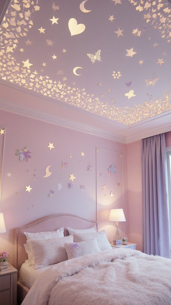 whimsical ceiling cutout designs