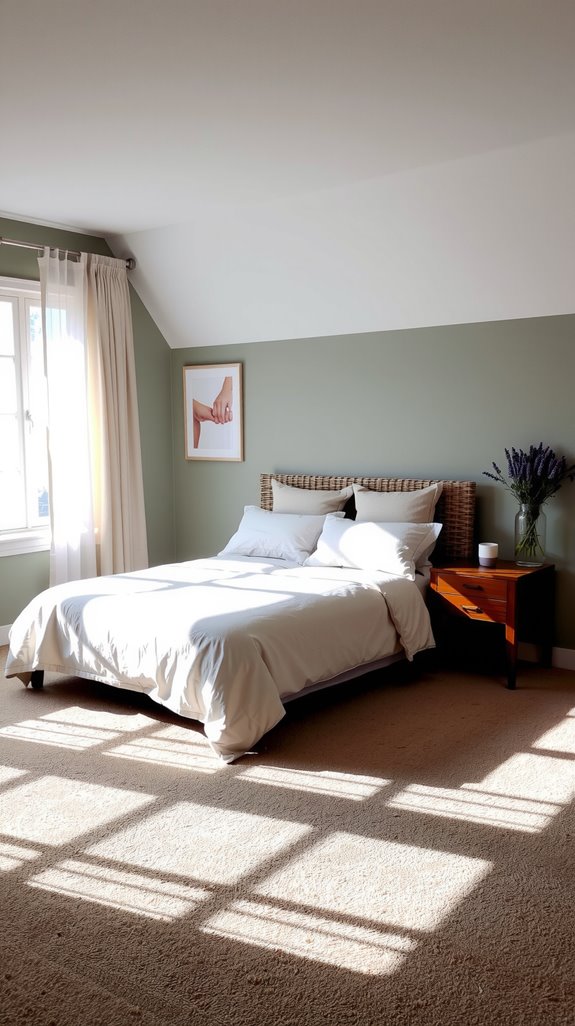 calming color palette guideline
