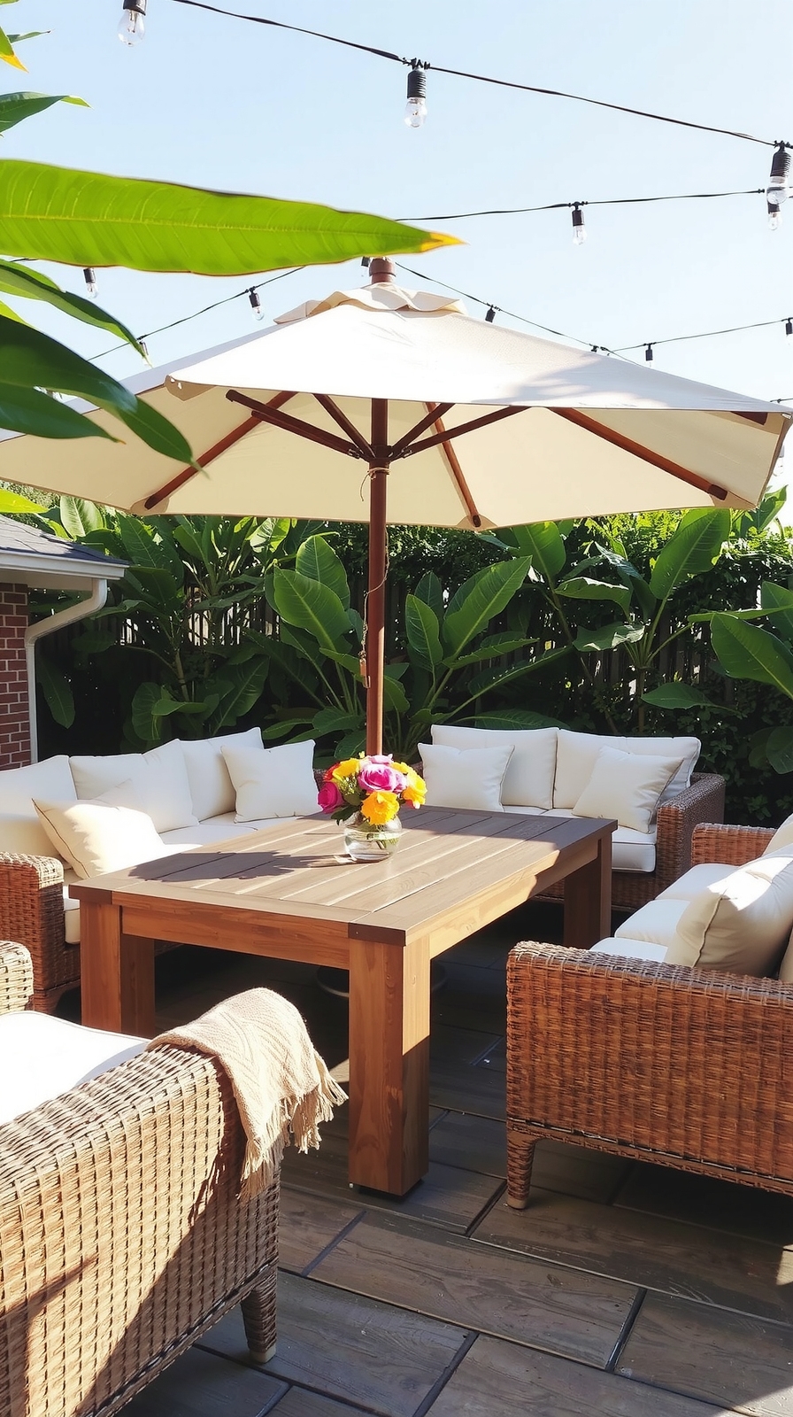 comfortable outdoor furniture essentials