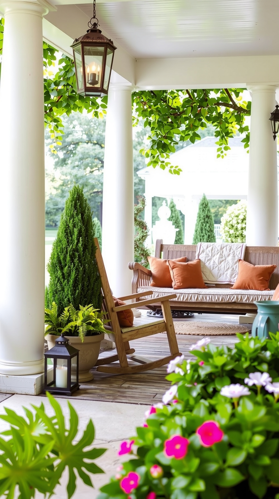 comfortable outdoor seating ideas