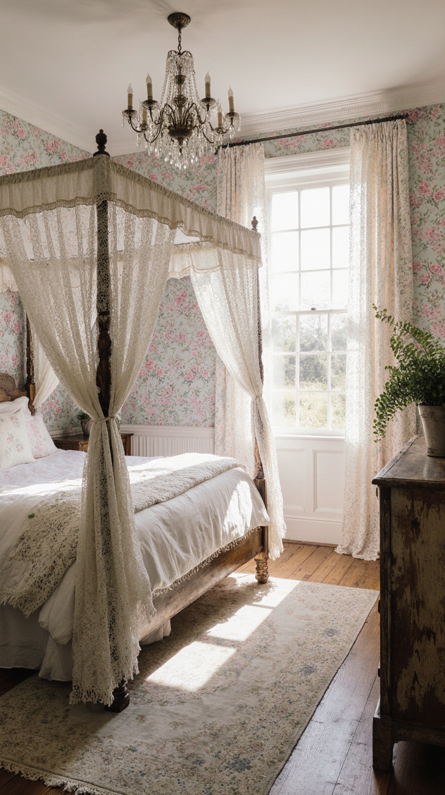 cottage style relaxed window treatments