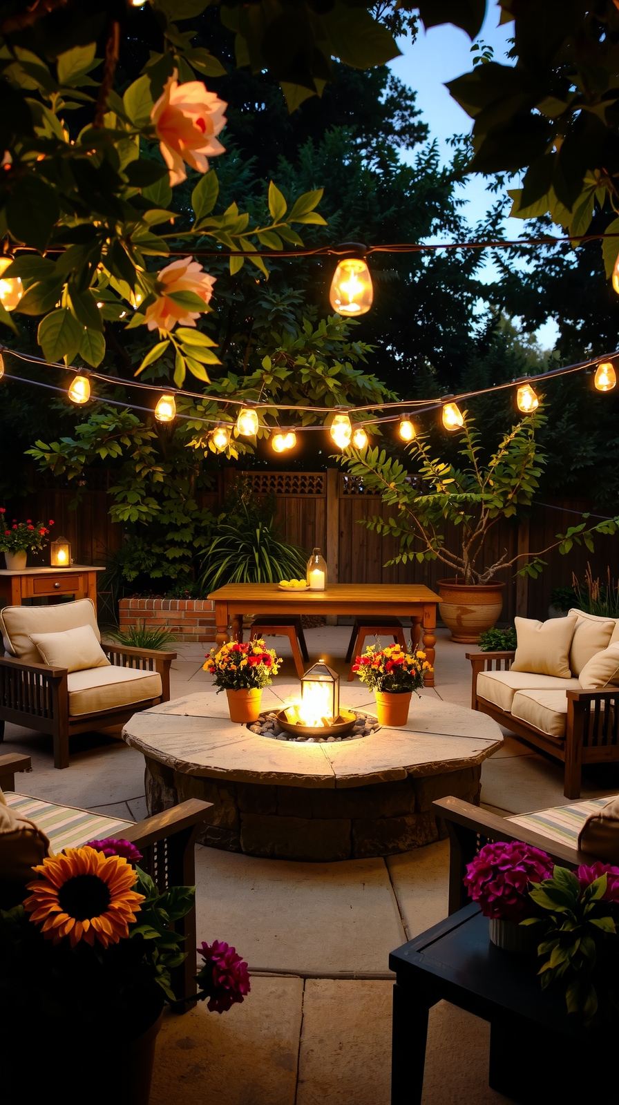 cozy outdoor fire gatherings