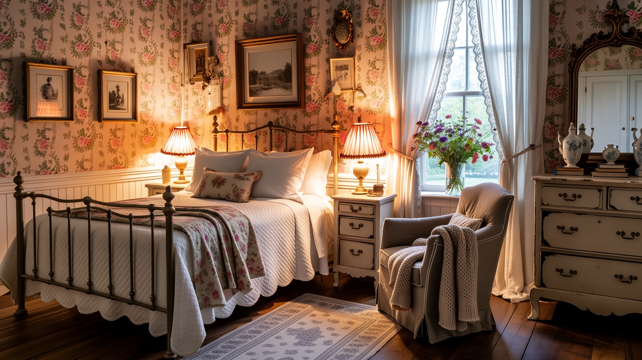 cozy vintage bedroom inspiration