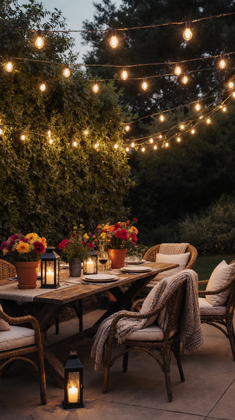 festive outdoor lighting swaps